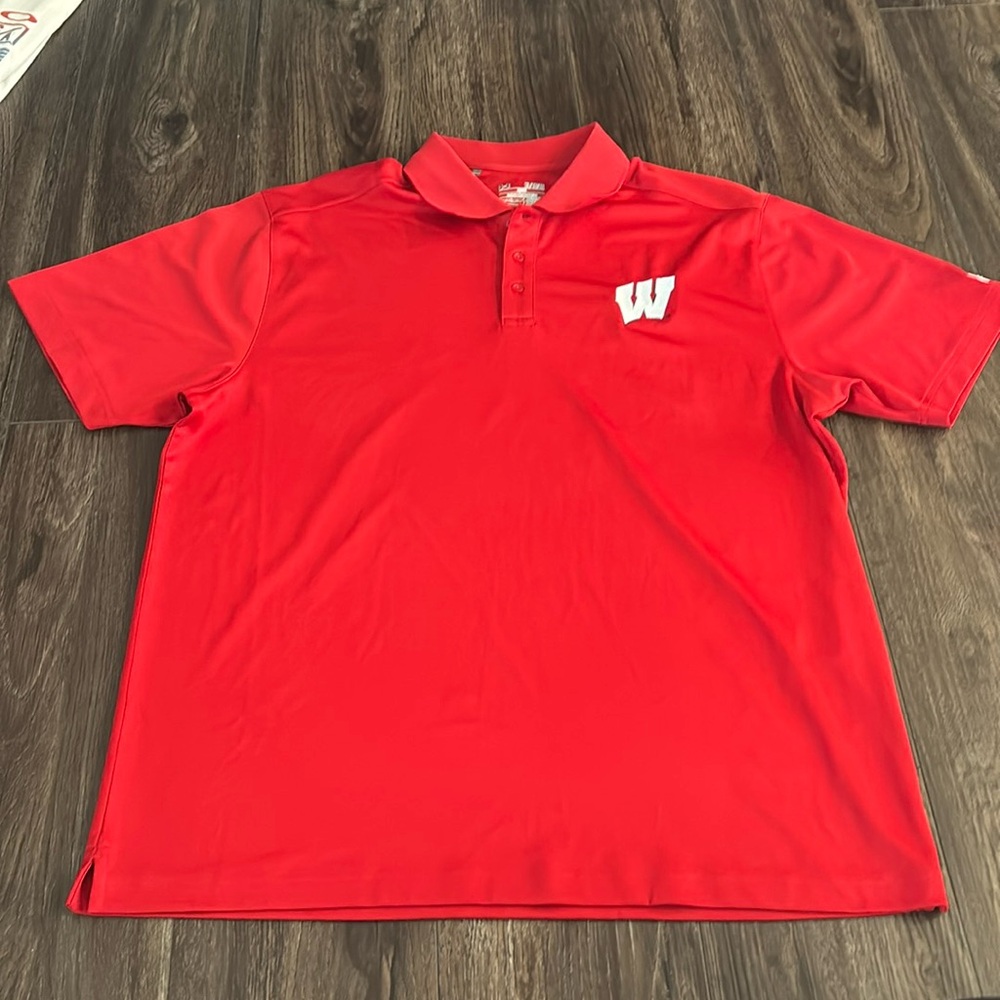 Men’s Under Armour Wisconsin Badger Polo